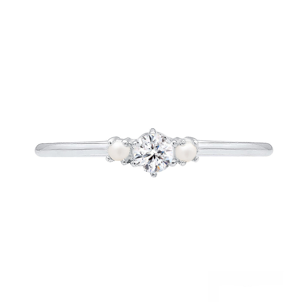 Elli Elli Bague Bague perles synthétiques  argent 925 Bague