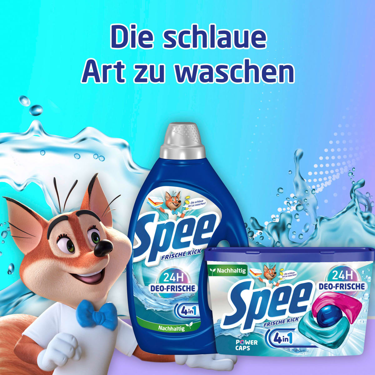 Vollwaschmittel Aktiv Gel Deo Frische-Kick, 22 Wl