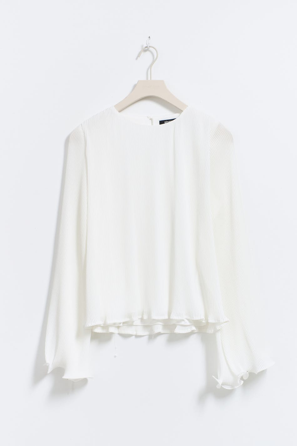 Pleated blouse
