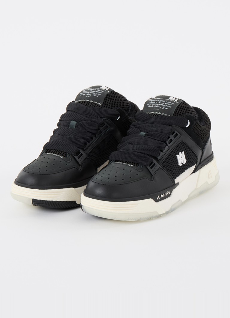 AMIRI MA-1 superga iz usnja z mrežastimi detajli
