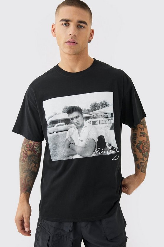 Oversized Elvis Presley License T-shirt
