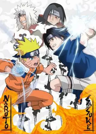 Puzzle 1000 Teile - Naruto vs. Sasuke
