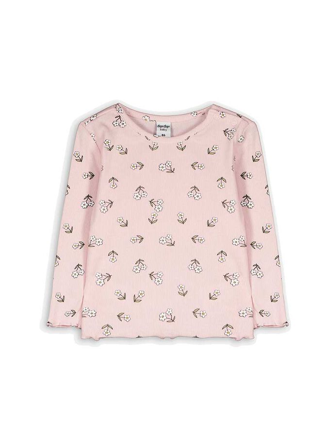 Langarmshirt - Feinripp