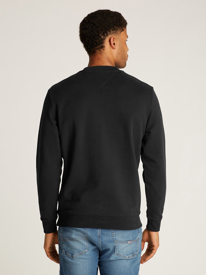 TOMMY JEANS Sweatshirt in Schwarz günstig kaufen