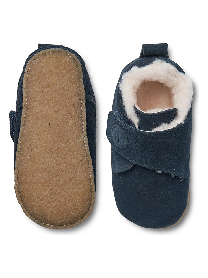 Wheat Leder-Hausschuhe 