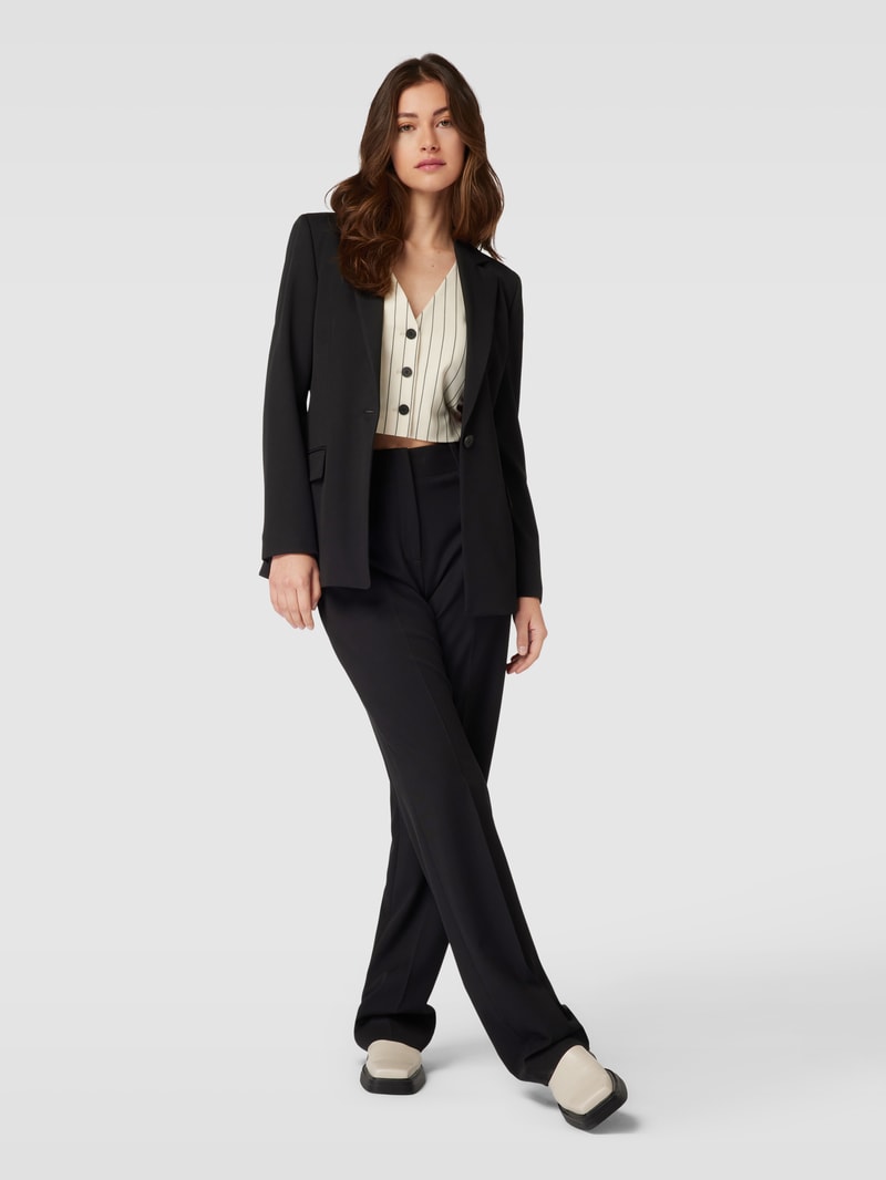 Blazer mit Pattentaschen Modell 'ATANA' in schwarz