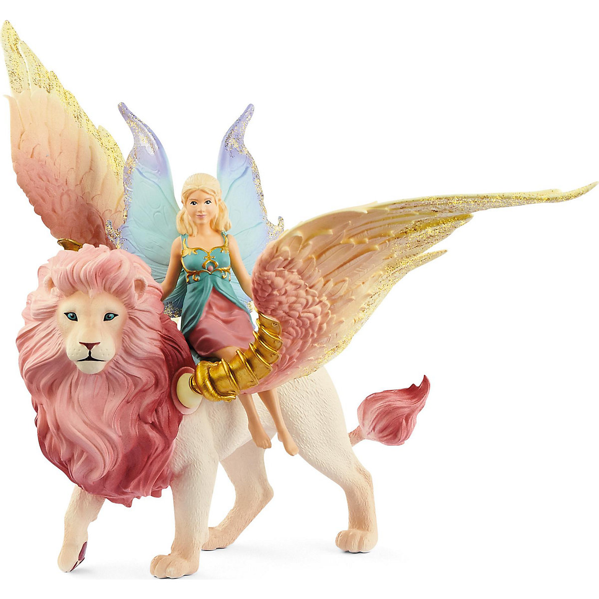 Schleich bayala 70714 Elfe auf geflügeltem Löwe