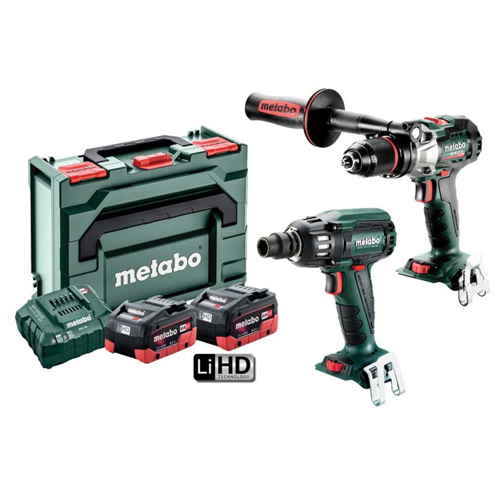 METABO 18V Brushless 2 Piece 2 x 8.0Ah Combo Kit AU68203280