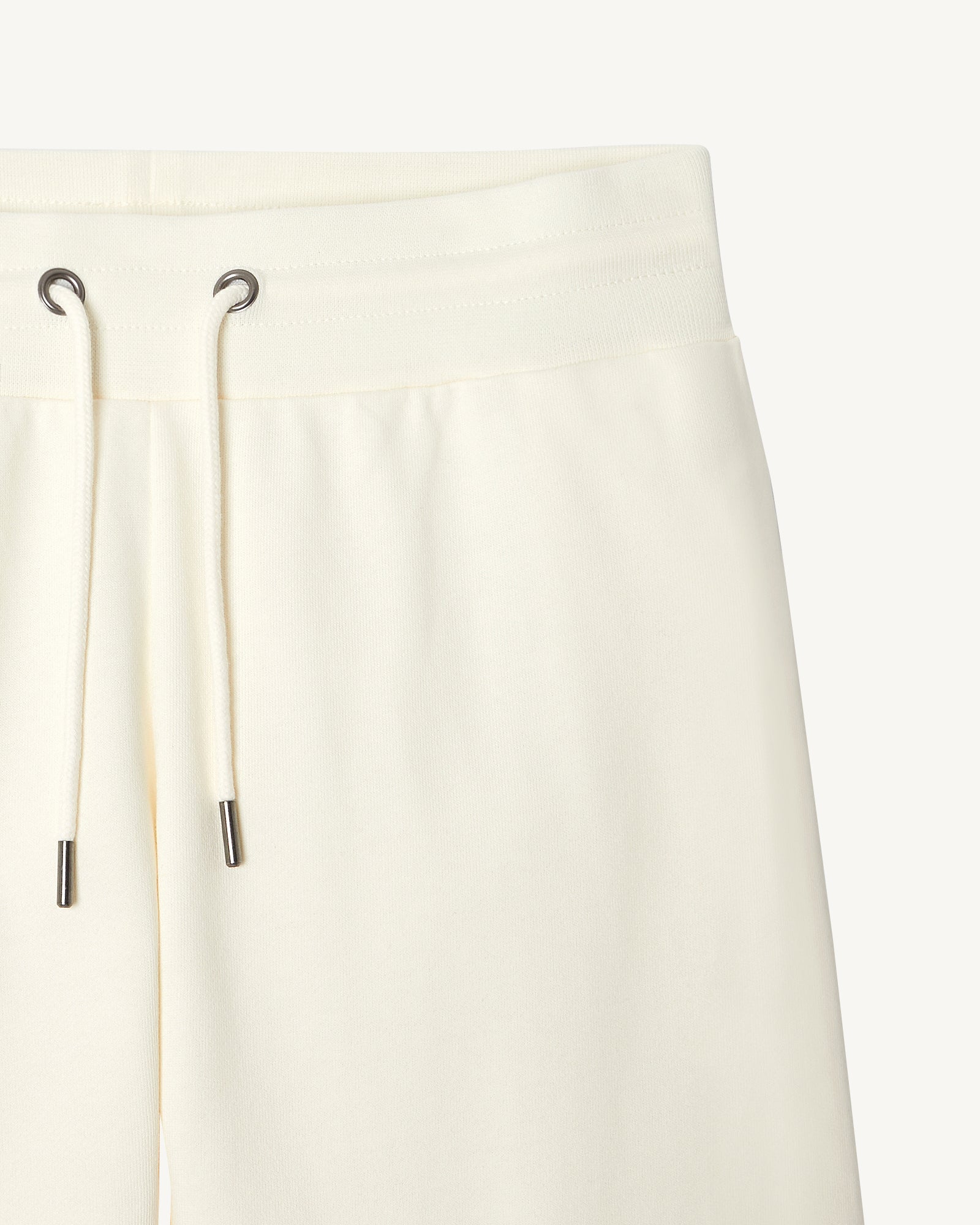 Jogpant femme en coton biologique Ecru Soledad