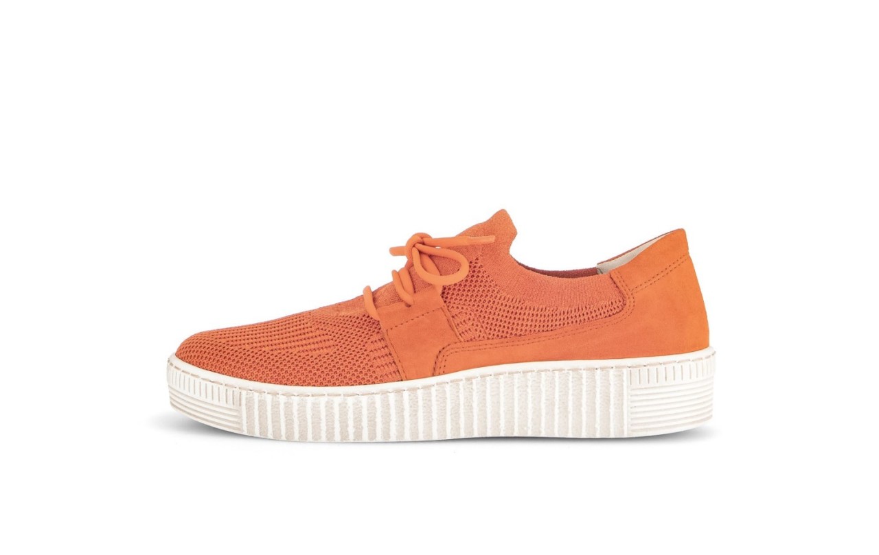 GABOR Freizeit Schnürer orange Gabor Fashion Sneaker low 43.335.43 oran