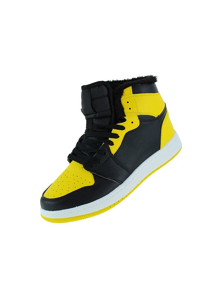Roadstar Winterschuhe in Schwarz/Gelb günstig kaufen 40