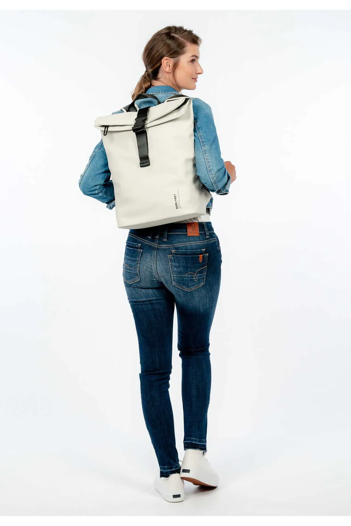 SURI FREY  Rucksack - Grau - Unifarben