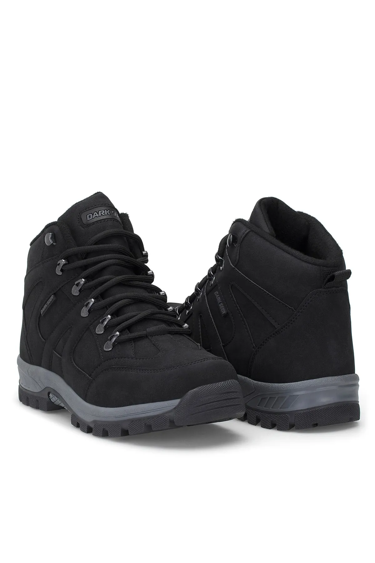 DARK SEER  Schwarze Unisex-Outdoor-Trekkingstiefel