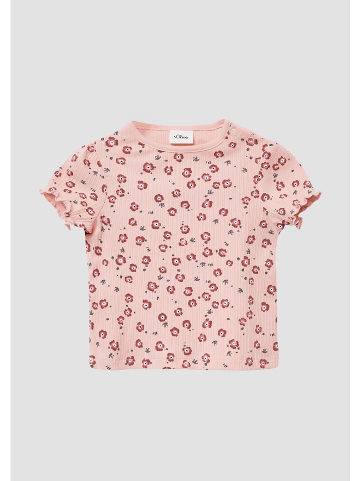 s.Oliver T-Shirt kurzarm in Pink günstig kaufen