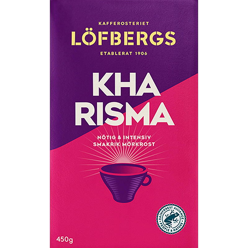 Löfbergs Kaffe filtermalt 450 g Kharisma Löfbergs