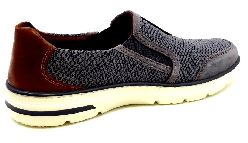 BUGATTI Komfort Slipper grau