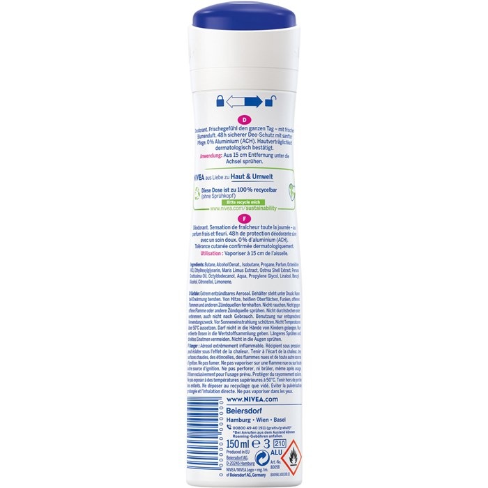 Fresh Flower Deodorant Spray
