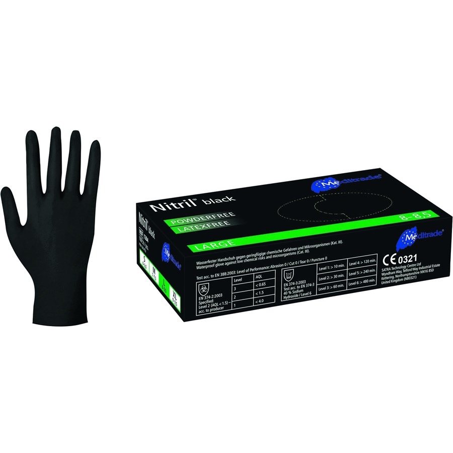 Nitril Handschuhe latexfrei, unsteril