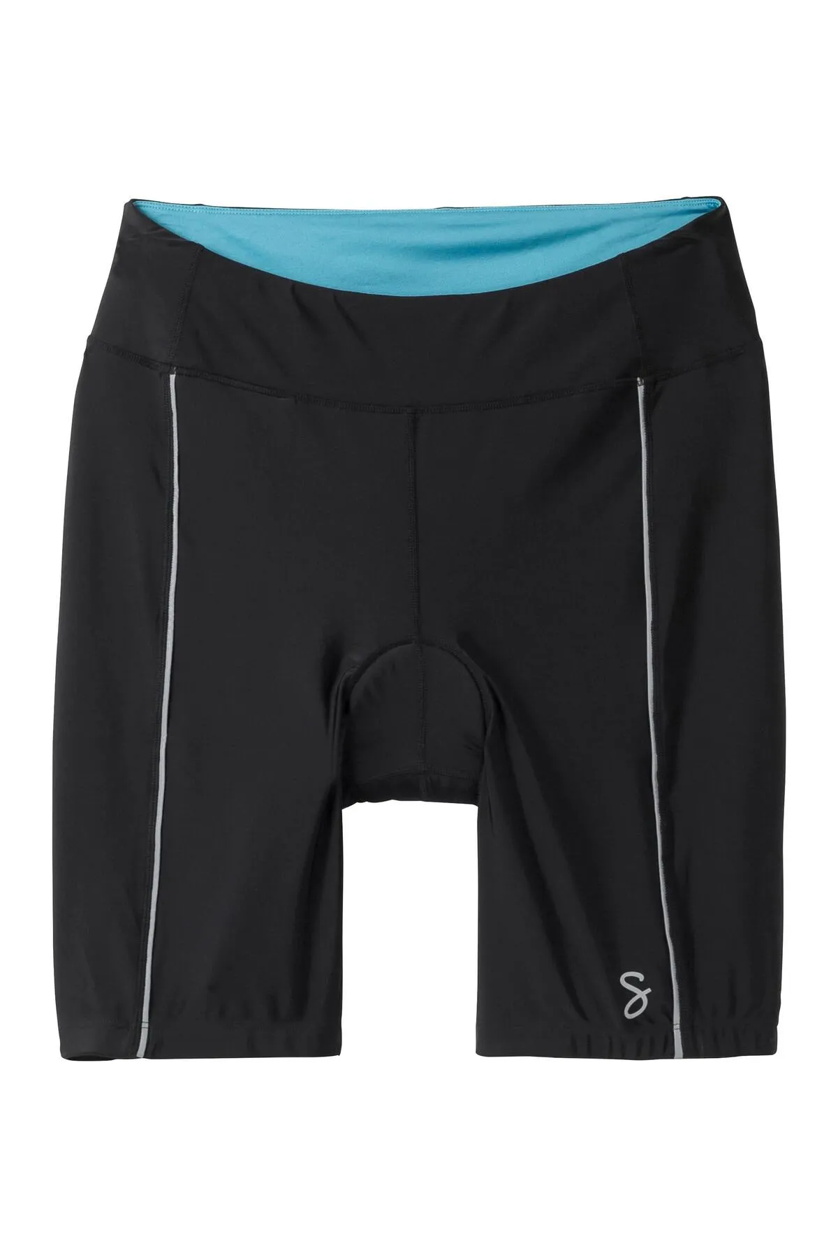 Sheego  Kurze Sporthose - Schwarz - Mittlerer Bund