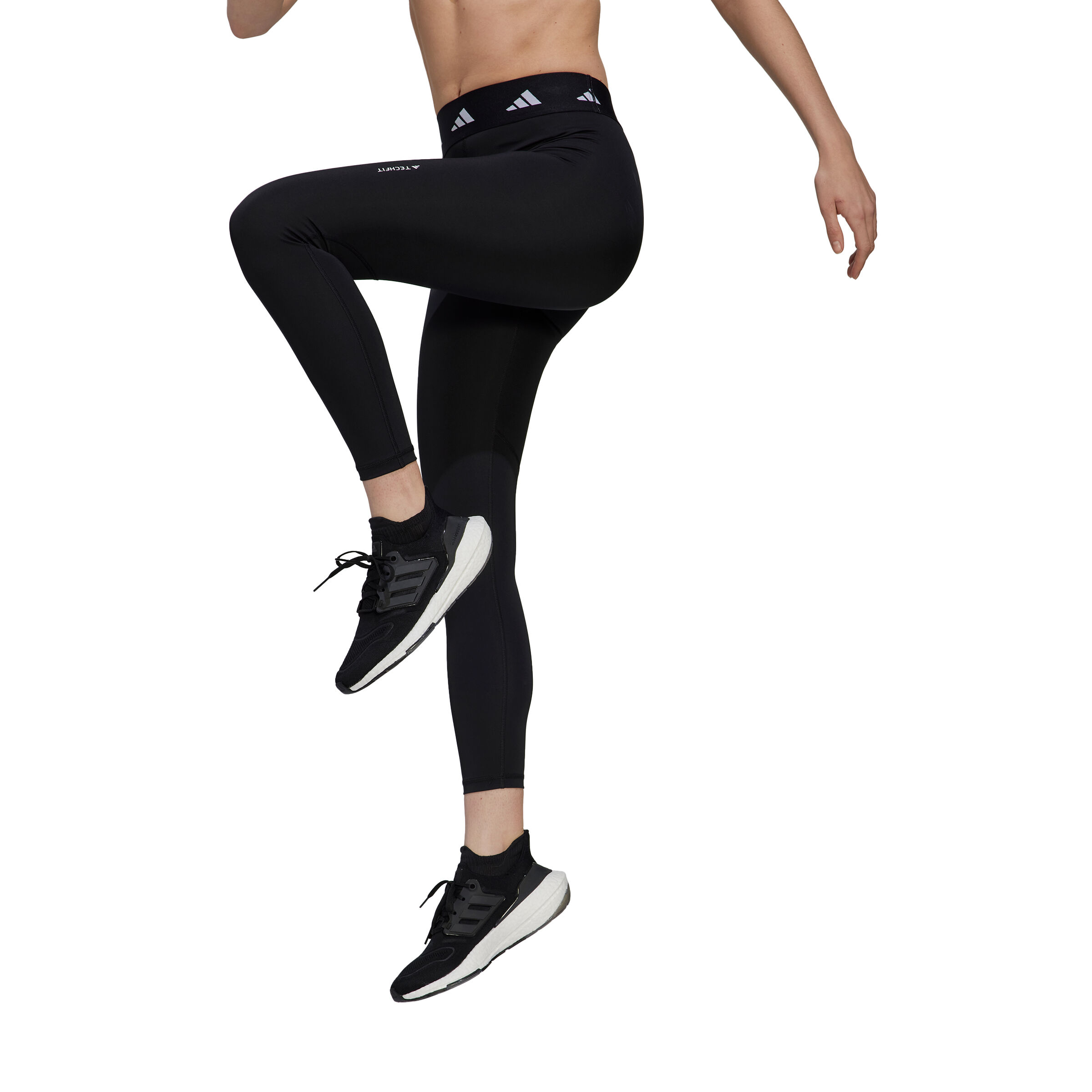 Techfit 7/8 Tight Damen - Schwarz