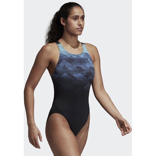 DAMEN PLACED PRINT BADEANZUG