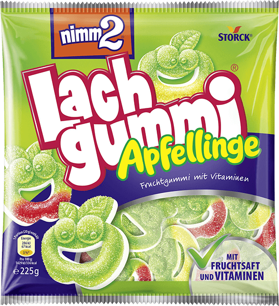 Nimm2 Lachgummi Apfellinge