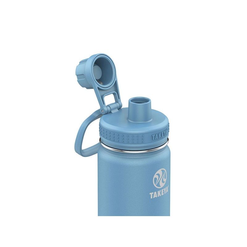 Takeya Actives Isolierflasche 18oz \/ 530ml Blauer Stein  (5125) (Thermoflasche)