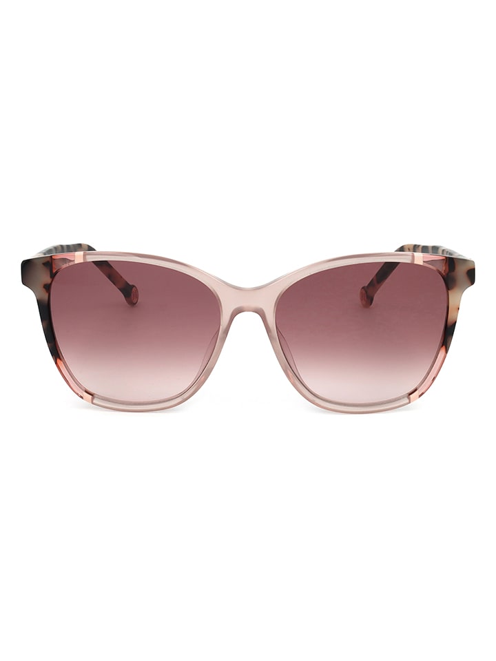 Carolina Herrera Damen-Sonnenbrille in Apricot/ Rosa günstig kaufen 57