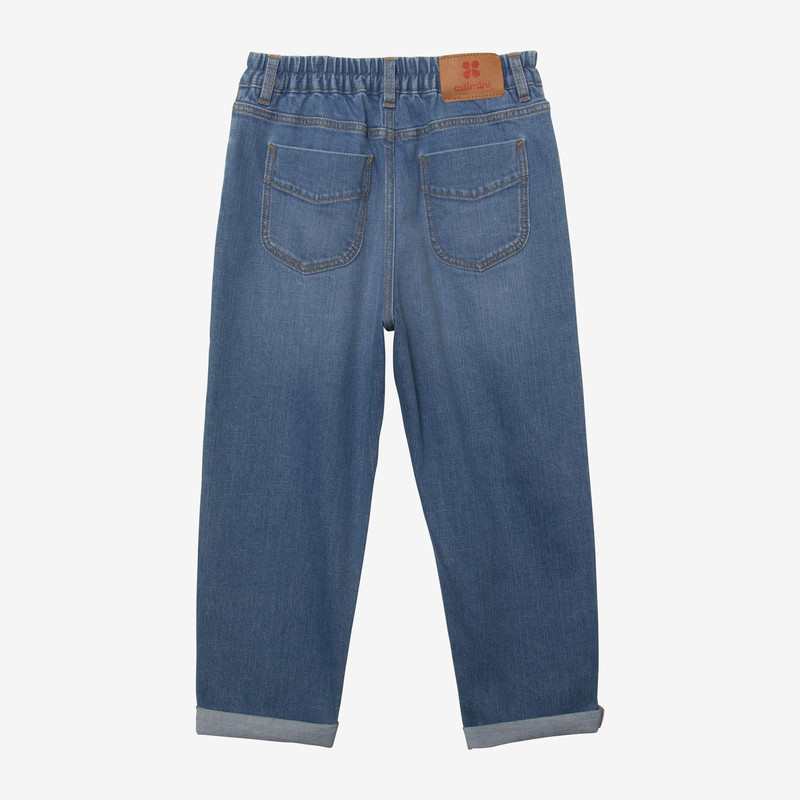Jean fille mom bleu Catimini