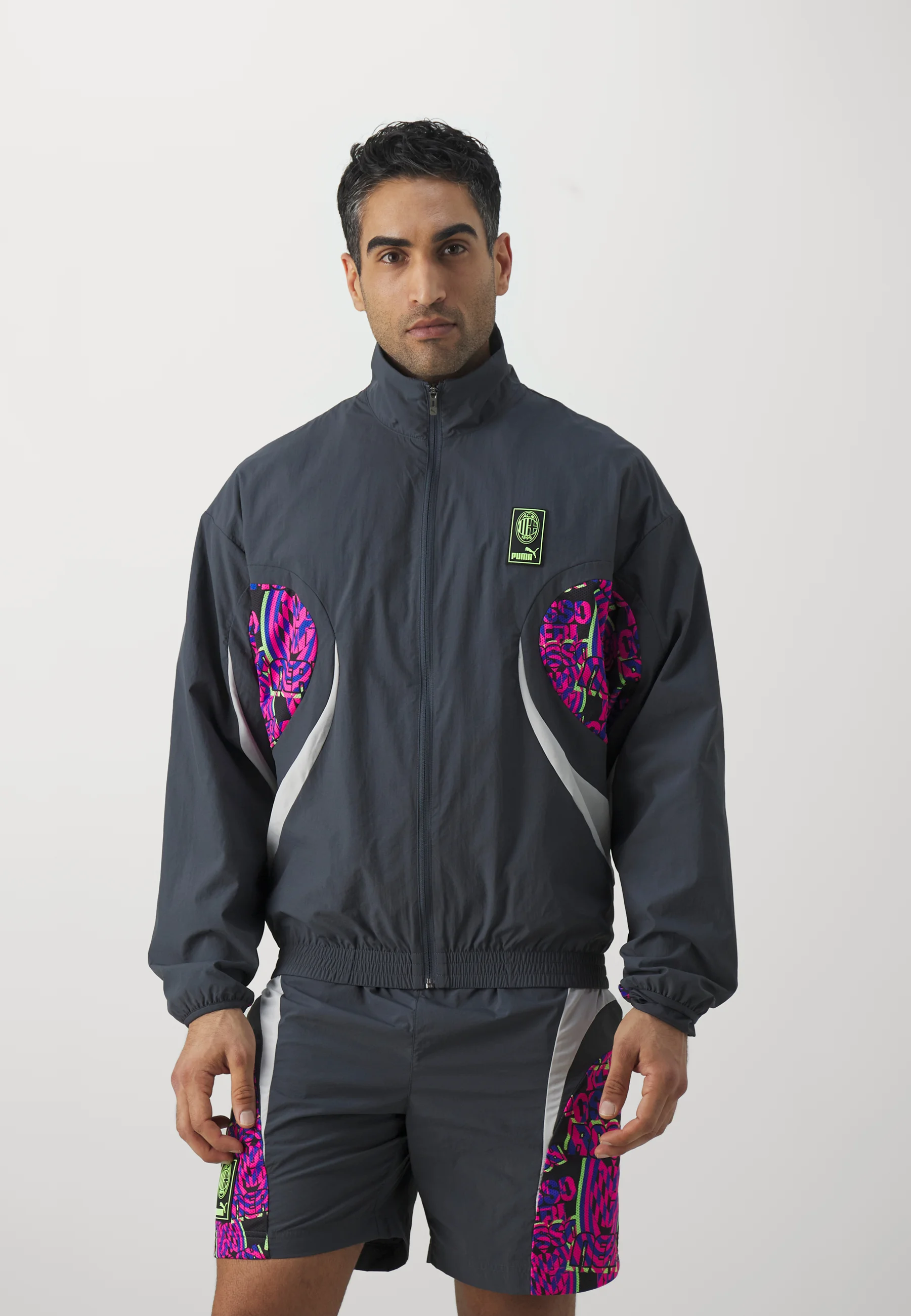 Chaqueta cortavientos Puma AC MILAN FTBLNRGY