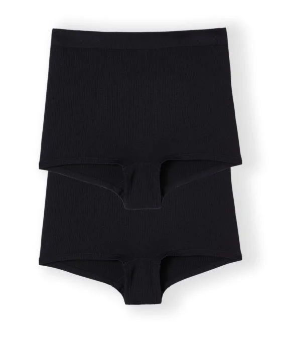 Lot de 2 shorties midi en maille
