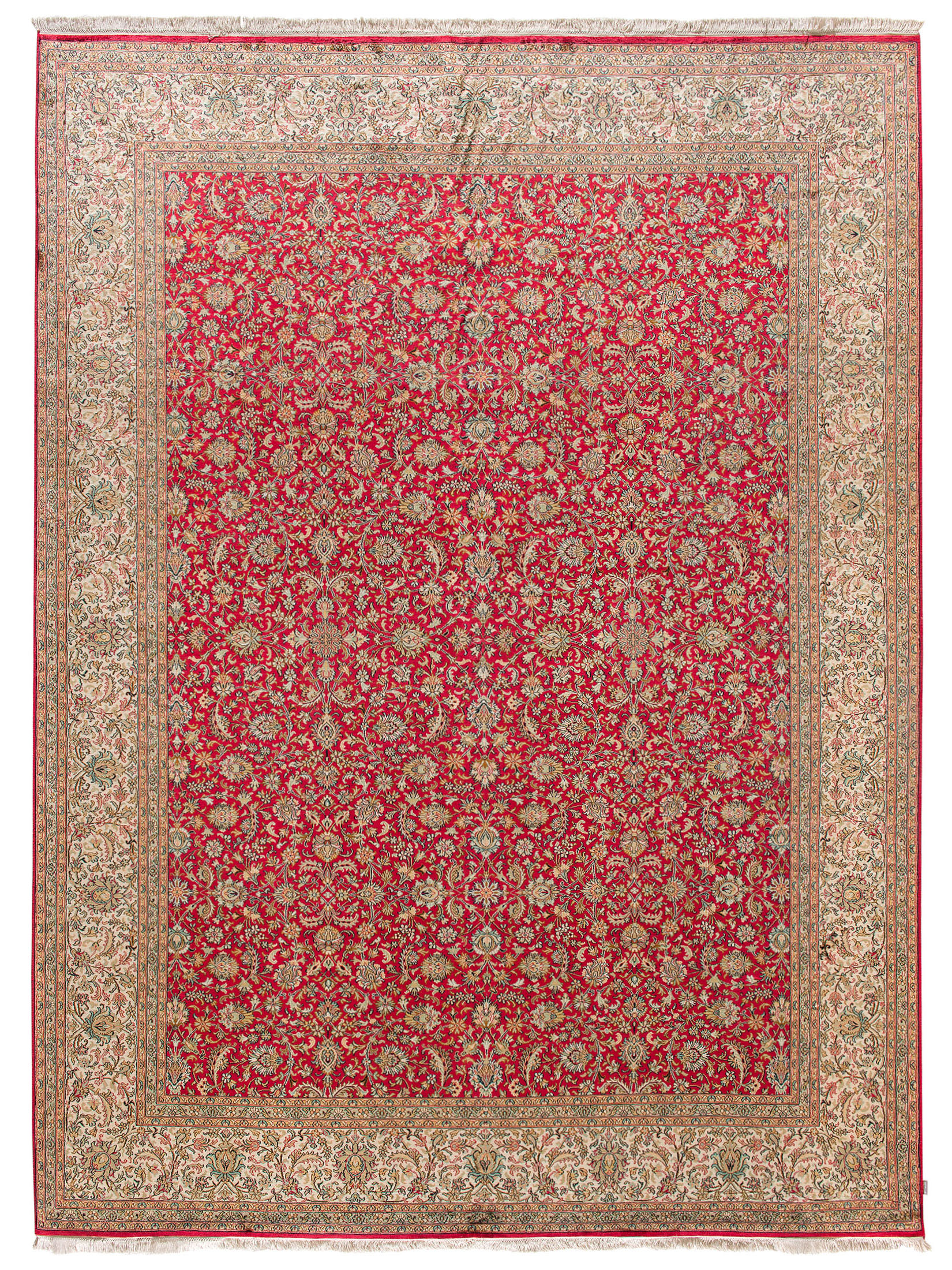 Kaschmir Seide 18/18 ca. 247 x 333 cm, Unikat / Einzelstück