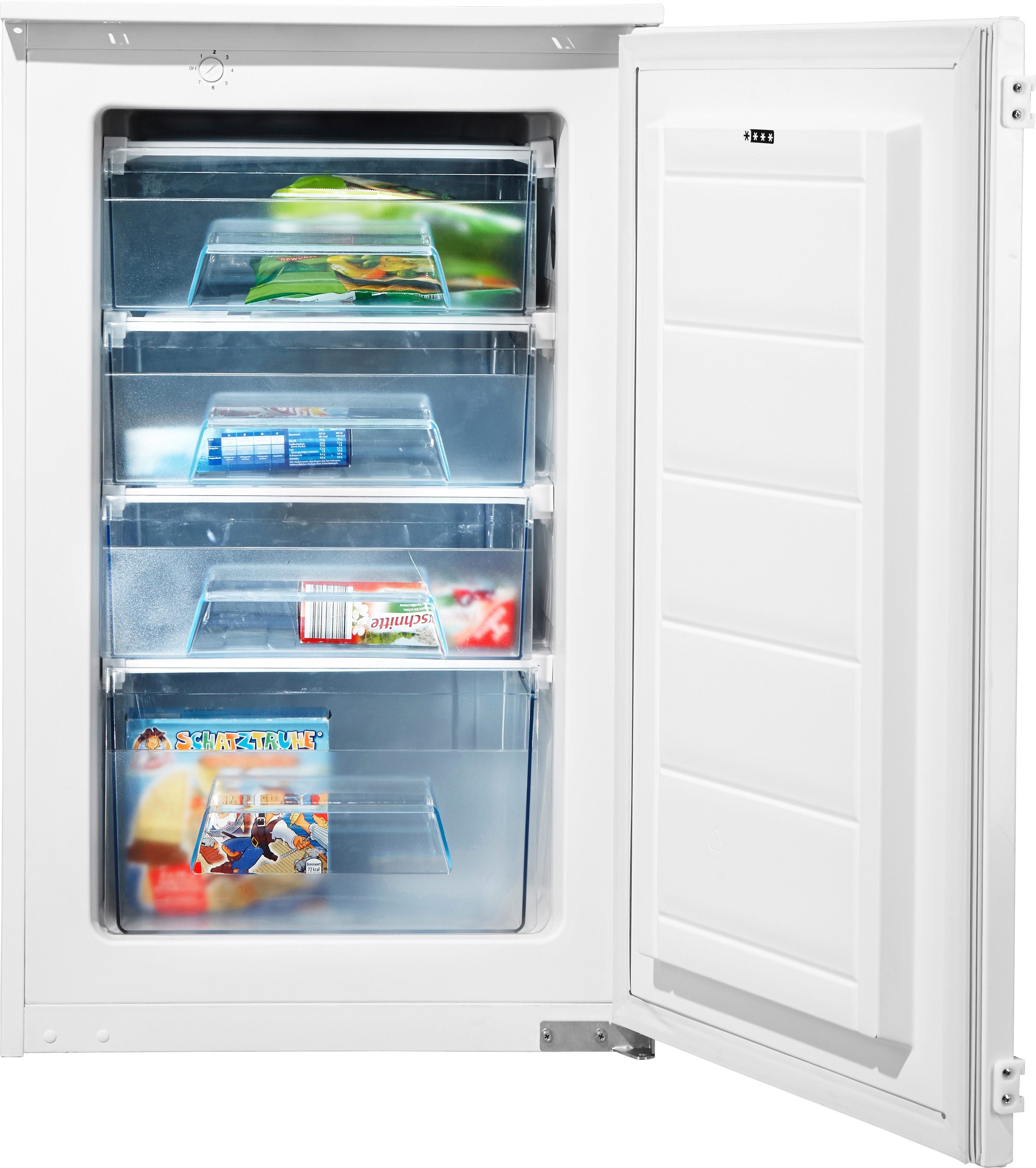 Amica Einbaugefrierschrank EGS16173, 87,5 cm hoch, 54,0 cm breit