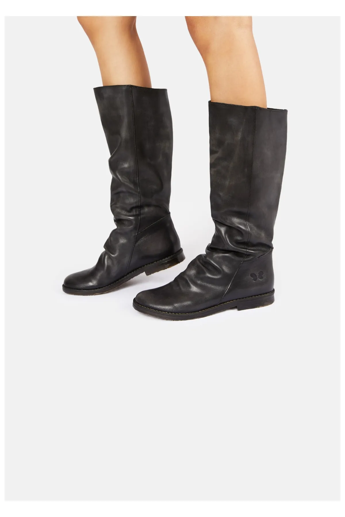 Felmini  Stiefel - Schwarz - Blockabsatz