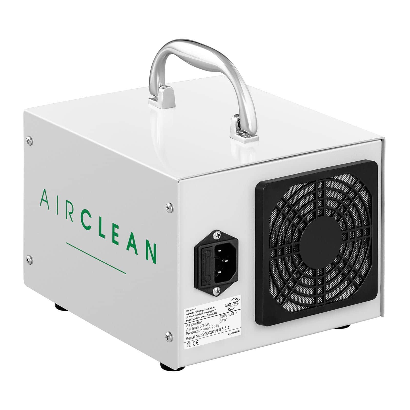 Ulsonix Luftreiniger Ozongenerator Ozonisator Luftreiniger Ozongerät Ozon 5G Ozon 65W Timer