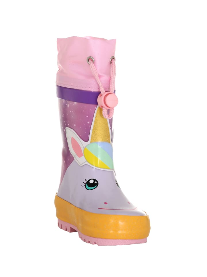 Playshoes Gummistiefel Einhorn in Flieder günstig kaufen