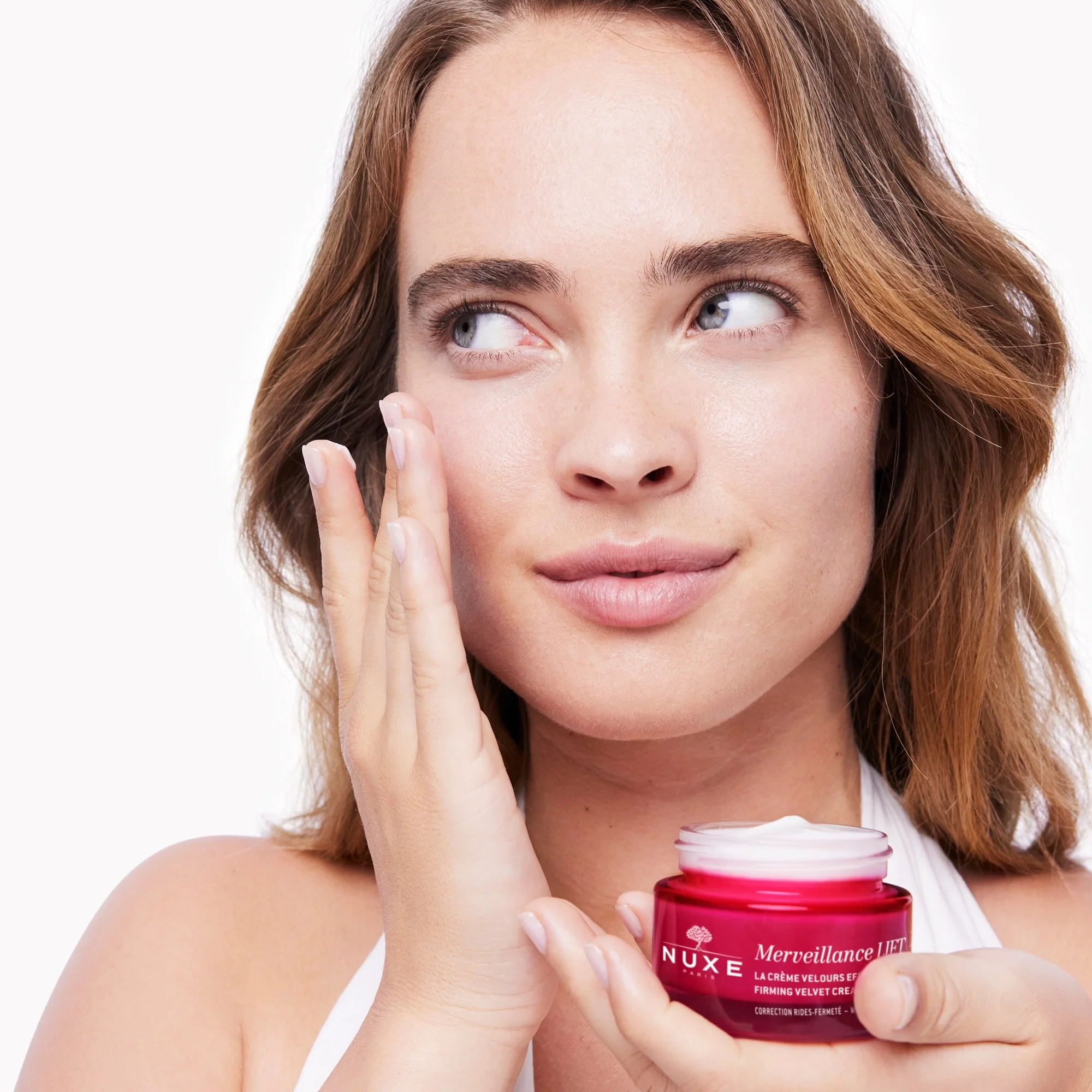 Crema reafirmante aterciopelada Merveillance Lift - Crema de día reafirmante