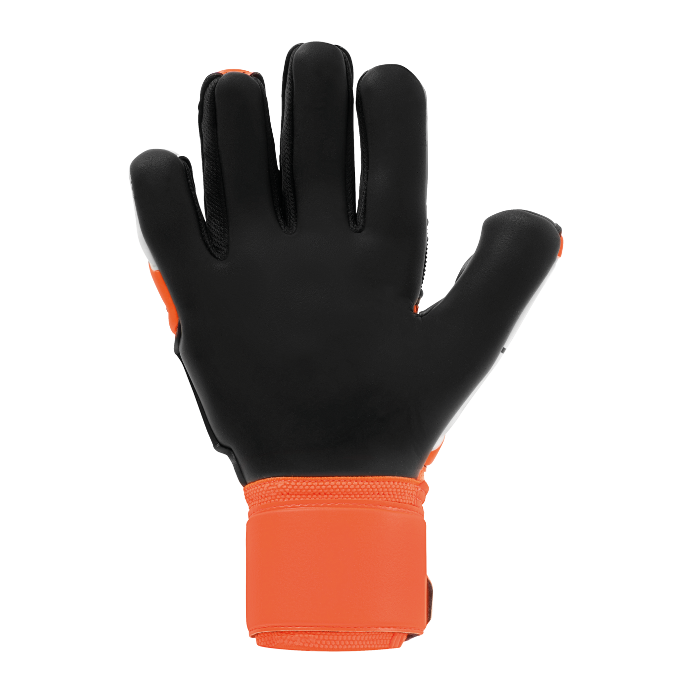 Uhlsport Super Resist+ HN Torwarthandschuhe Orange Weiss Schwarz F01