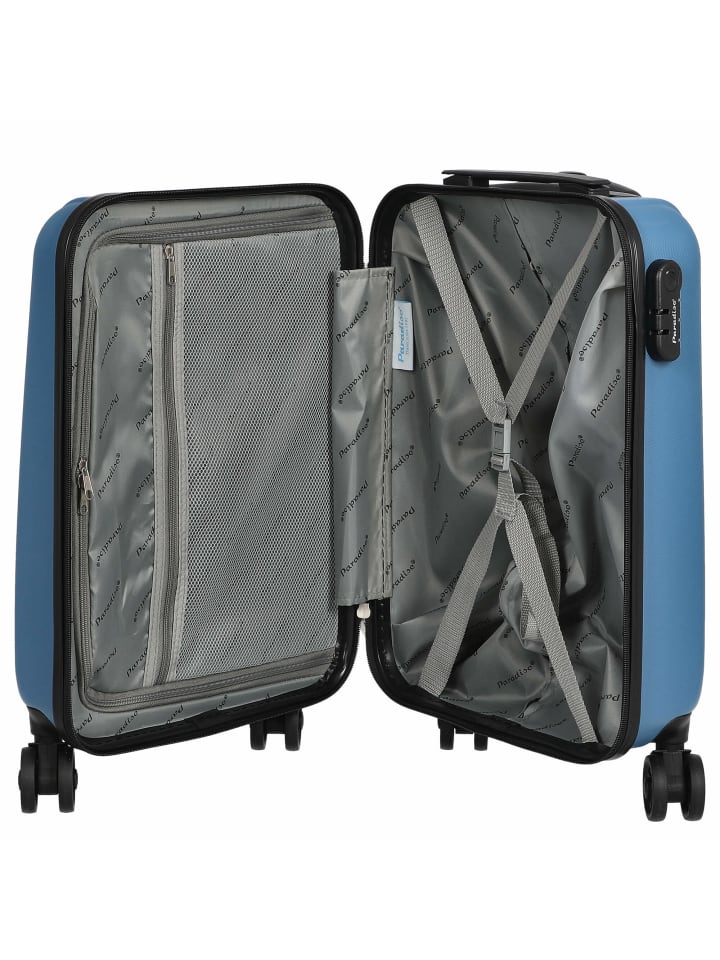 Check.In Aurora - 4-Rollen-Kabinentrolley 54 cm (limettengrün) in azurblau günstig kaufen onesize