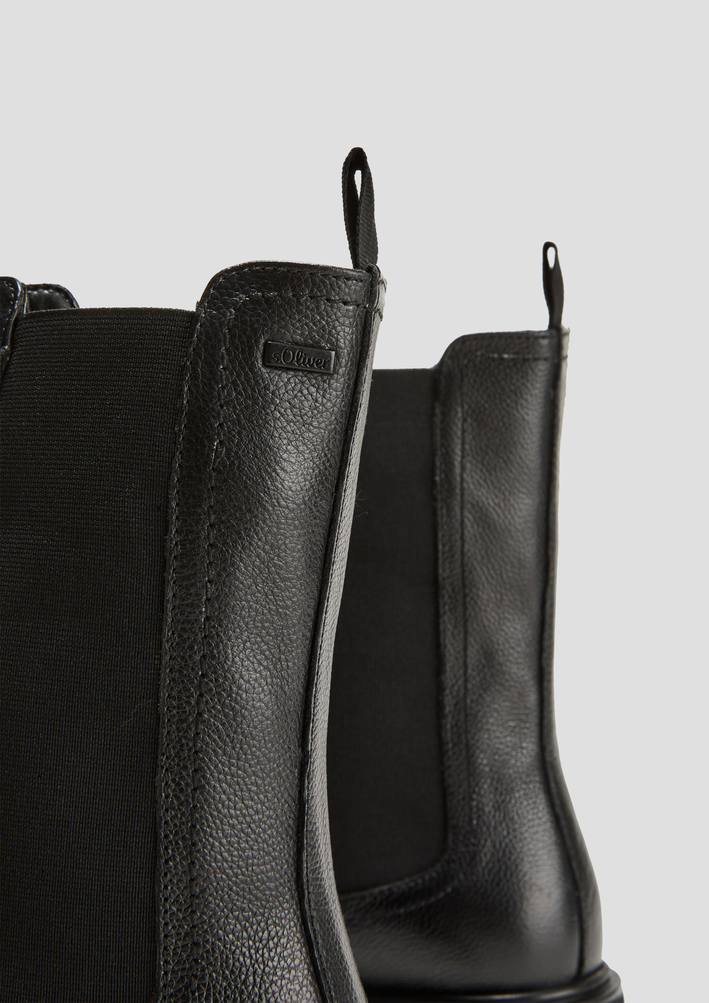 Chelsea Boots aus Glattleder  6008323-001
