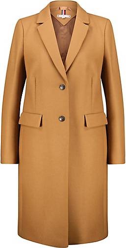 TOMMY HILFIGER Damen Mantel mit Wolle und Kaschmir WOOL BLEND CLASSIC COAT