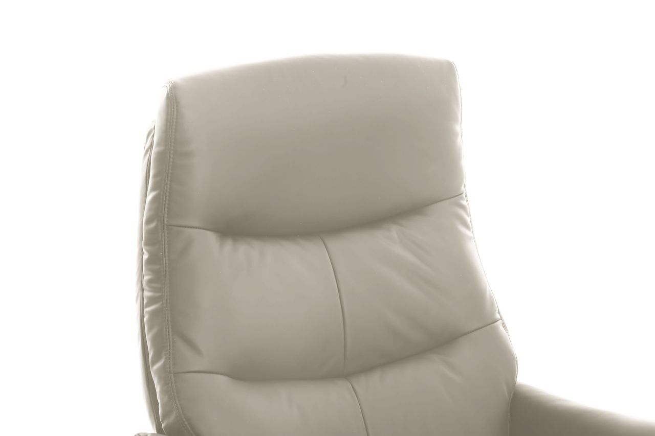 Happy Home Happy Home gepolsteter Relaxsessel mit Hocker HWP62-BEI beige
