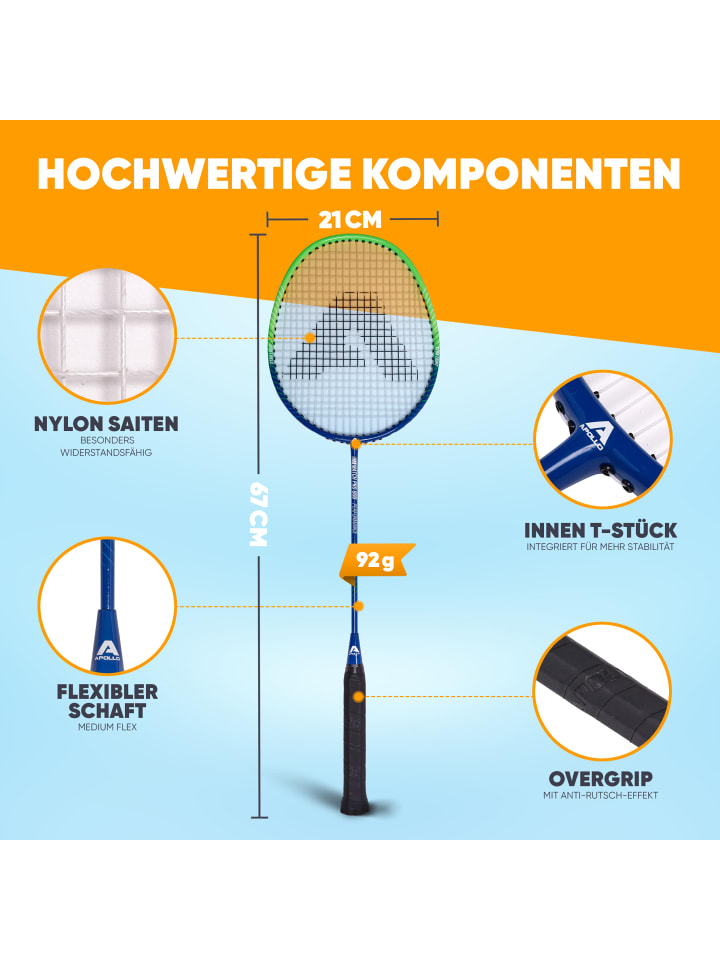 Apollo Badminton Set 