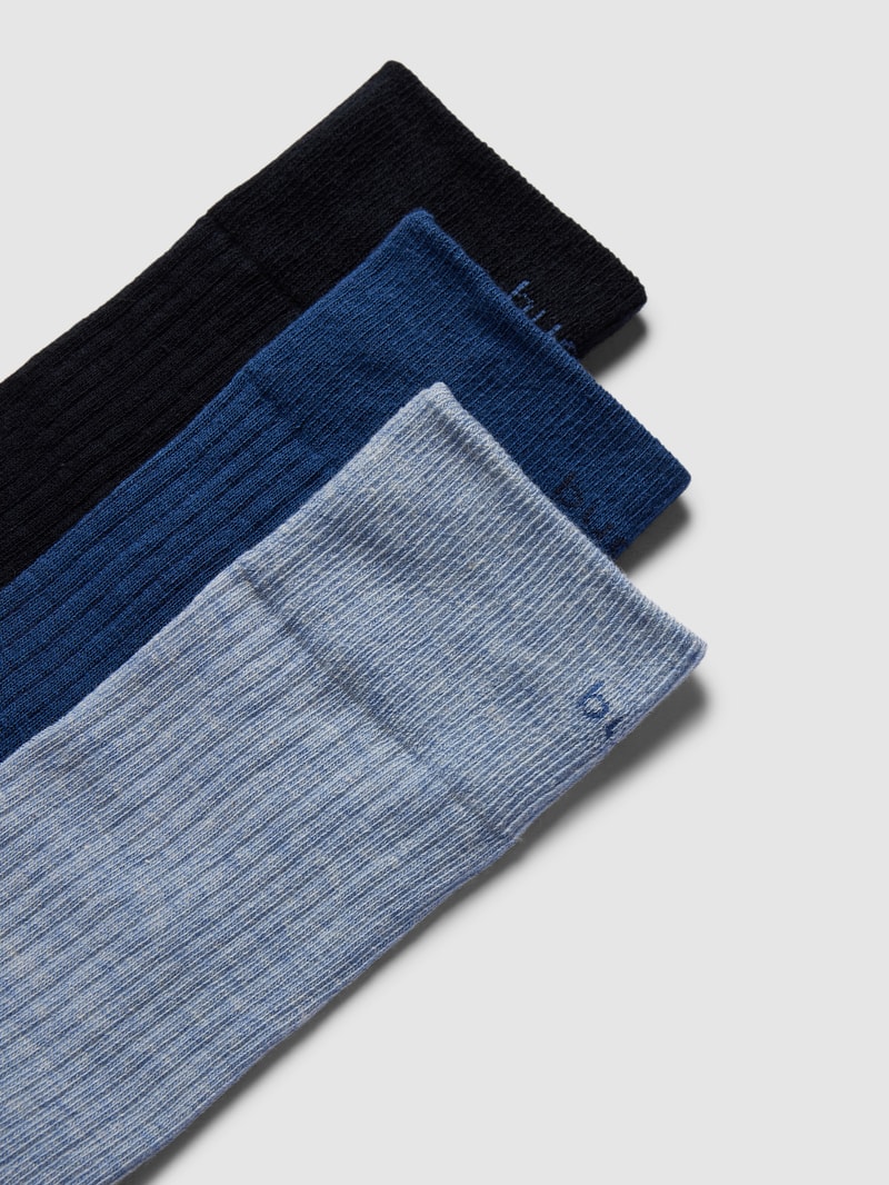 Socken im 3er-Pack in bleu