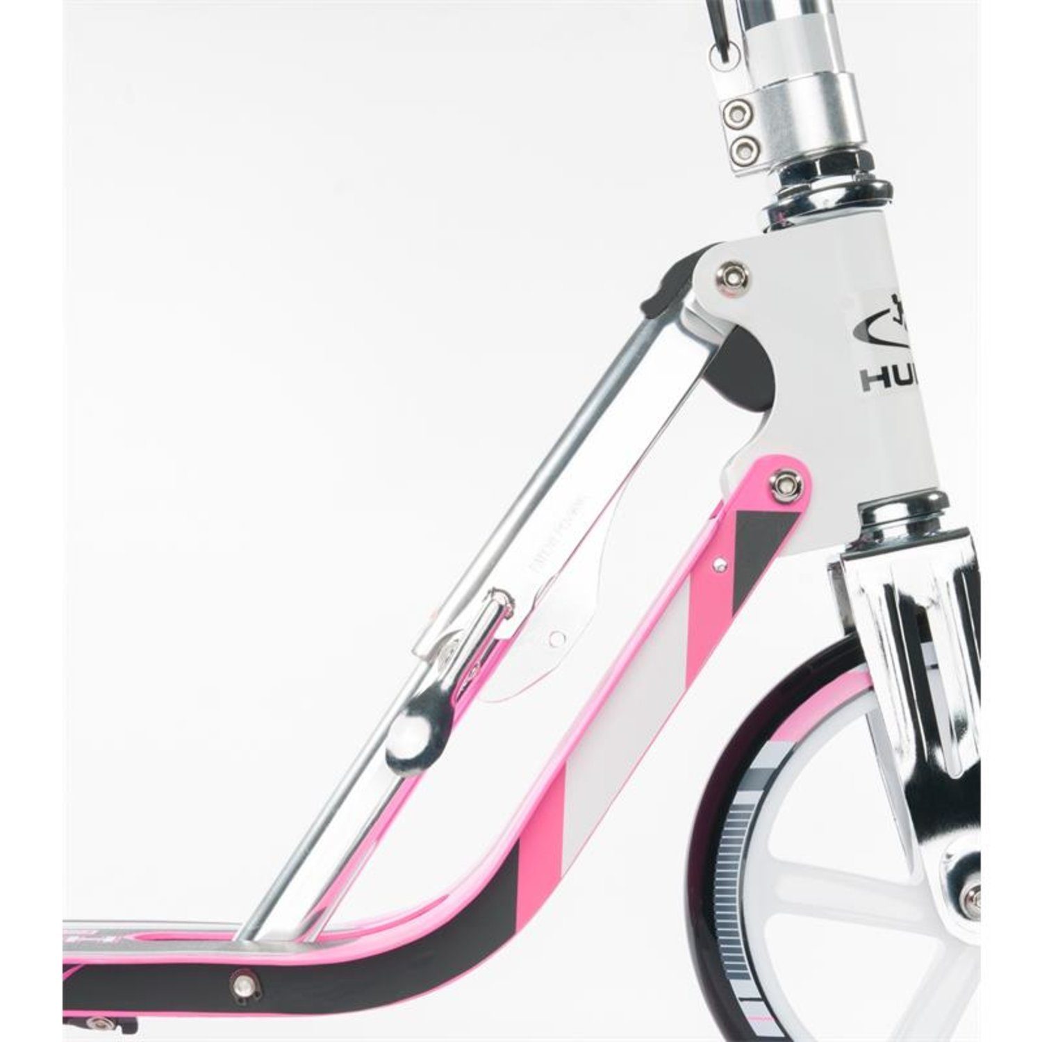 Hudora Scooter 14738/01 Neu Big Wheel Scooter RX-Pro 205, weiß/pink, Neues