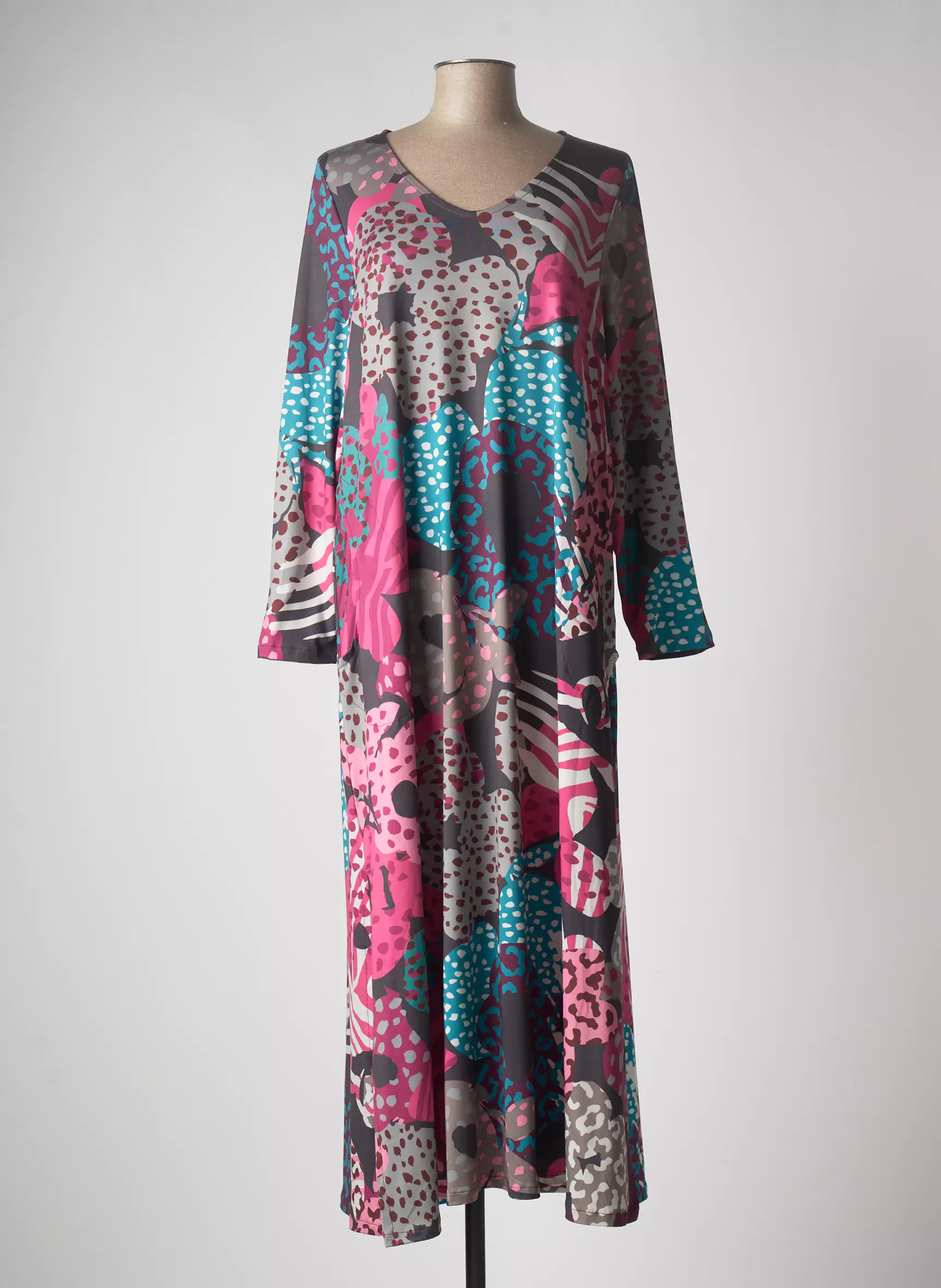 An Ii Vito Robes Longues Femme couleur violet