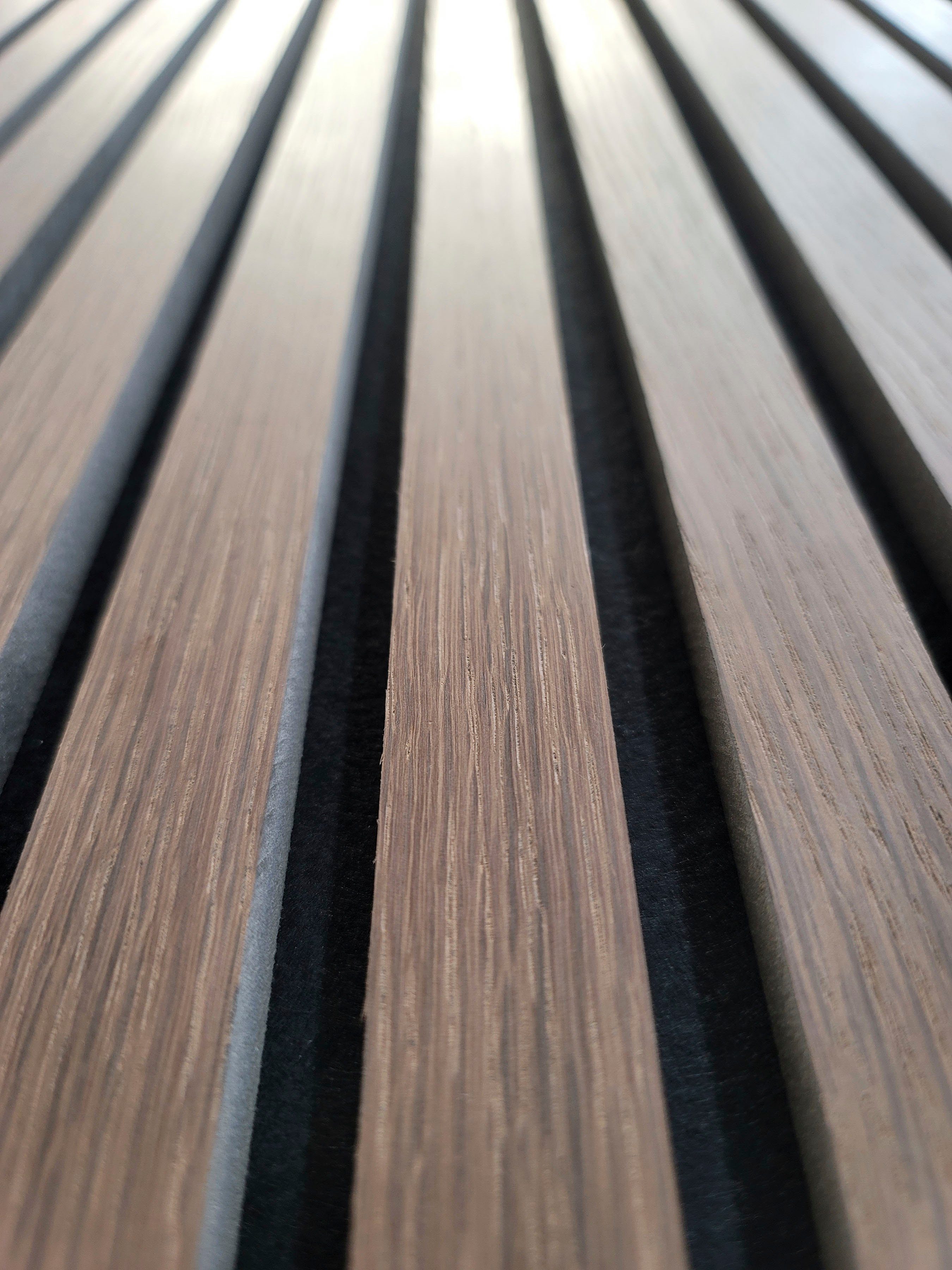Vereg Schallschutzpaneel Echt Holzfurnier in 3D Optik, BxL: 60x240 cm, (1-tlg) echt Holzfurnier