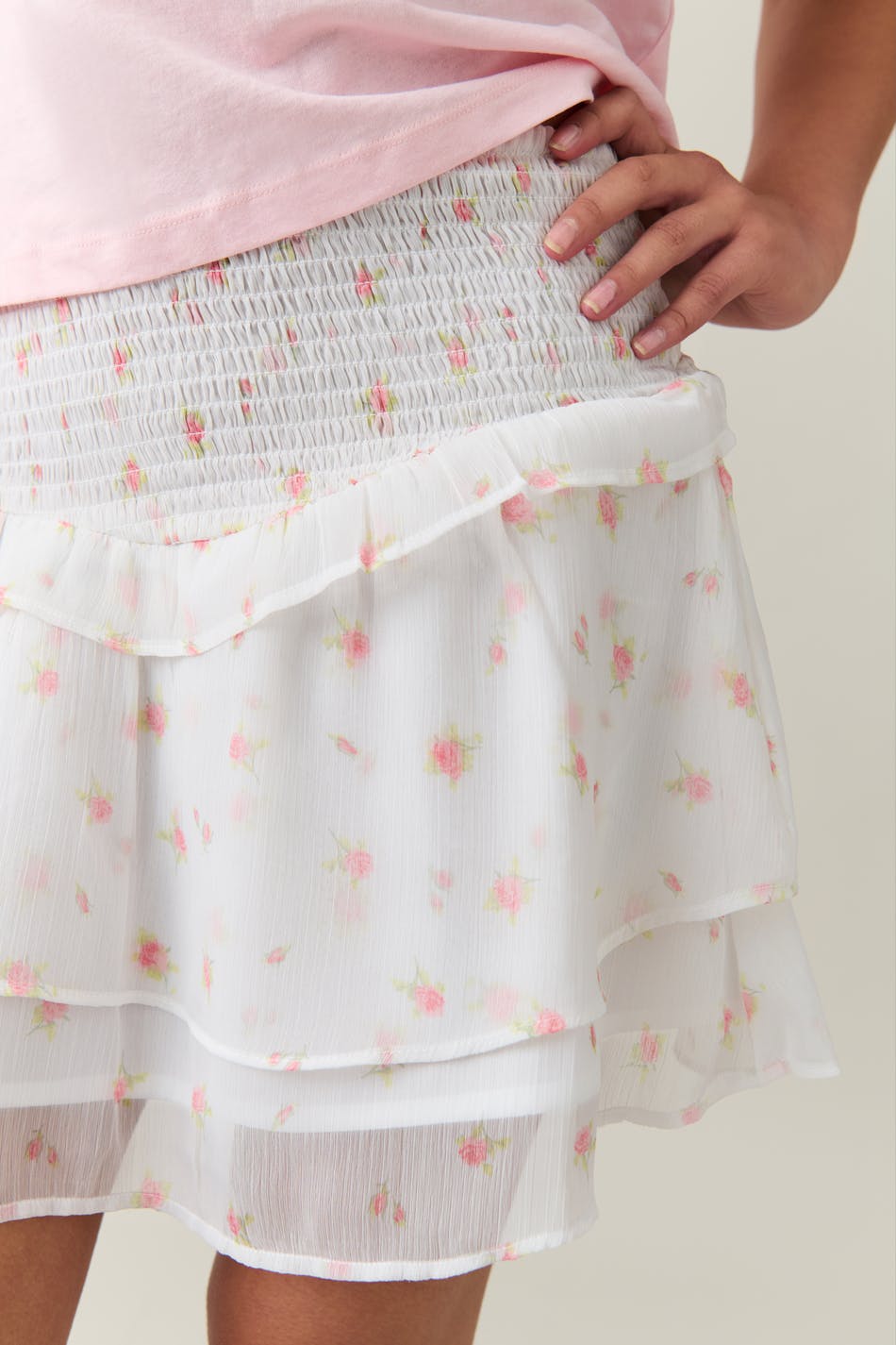 Y frill skirt