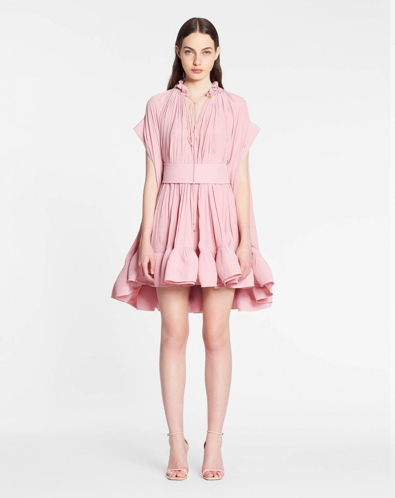 ROBE CHARMEUSE COURTE