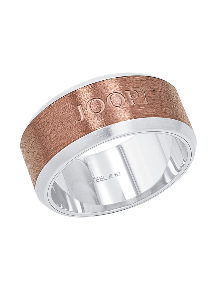 JOOP! Ring Edelstahl, IP Braun in Braun günstig kaufen